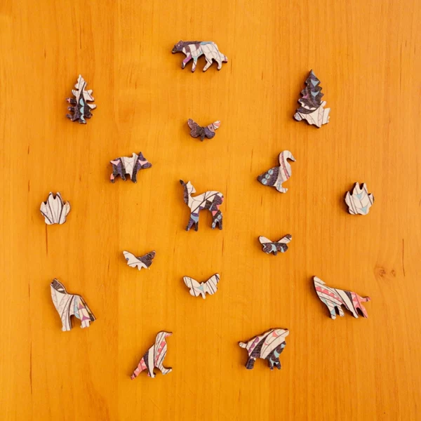 Husky - Dřevěné puzzle 4