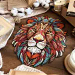 Exotickým lvem - Dřevěné puzzle 4