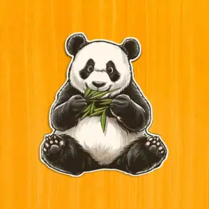 Hladová panda – Dřevěné puzzle 2