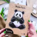Hladová panda – Dřevěné puzzle 5