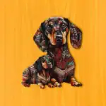 Jezevčík – Dřevěné puzzle 2