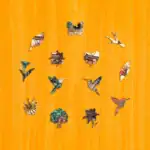Kolibřík v květu – Dřevěné puzzle 3
