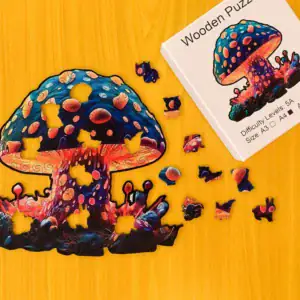 Kouzelná houba – Dřevěné puzzle 1