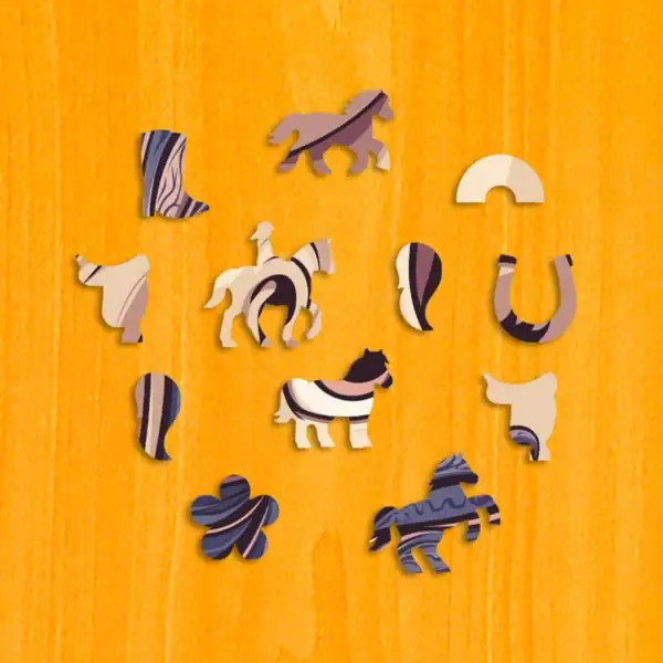 Kouzelný poník – Dřevěné puzzle 3