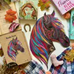 Kůň - Dřevěné puzzle 6