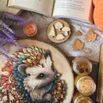 Lesní ježek – Dřevěné puzzle 5