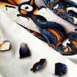 Objímající se rodina tučňáků – Dřevěné puzzle 6