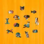 Pestrobarevná kočka – Dřevěné puzzle 3