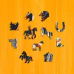 Ranní kůň – Dřevěné puzzle 3