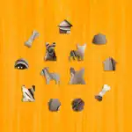 Rošťácký francouzský buldok – Dřevěné puzzle 3