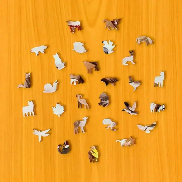 Roztomilý pes – Dřevěné puzzle 3
