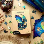 Strašlivým drakem - Dřevěné puzzle 7