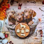 Zvědavá štěňata – Dřevěné puzzle 6