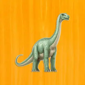 Brachiosaurus – Dřevěné puzzle 2