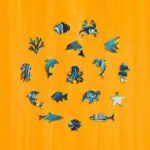 Kouzelný delfín – Dřevěné puzzle 3