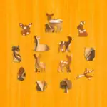 Krotké srnky – Dřevěné puzzle 3