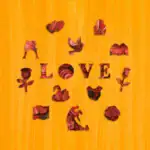 Romantické květinové srdce – Dřevěné puzzle 3