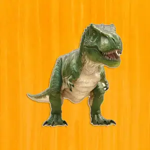 T-rex – Dřevěné puzzle 2