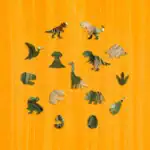 T-rex – Dřevěné puzzle 3