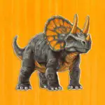 Triceratops – Dřevěné puzzle 2