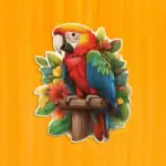Tropický papoušek – Dřevěné puzzle 2