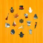 Usměvavý sněhulák – Dřevěné puzzle 3